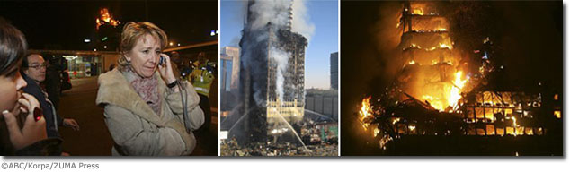 Madrid Skyscraper Inferno